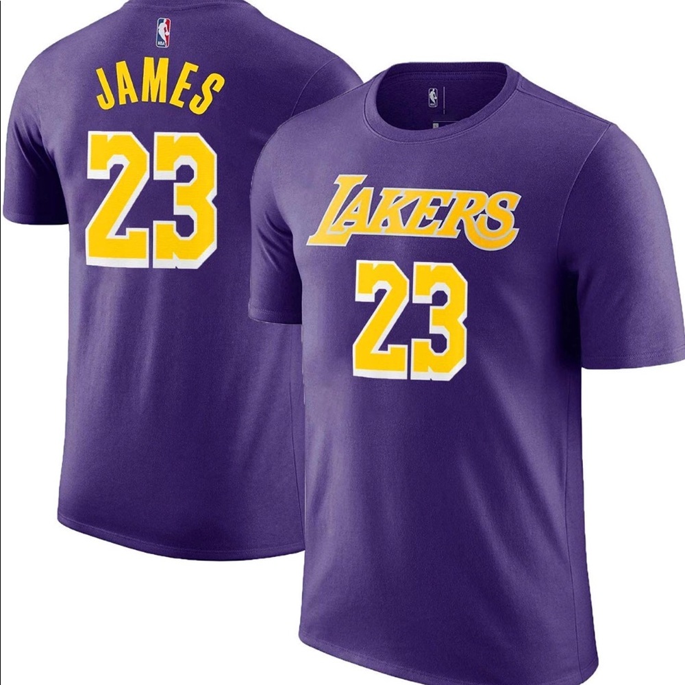 LeBron James Los Angeles Lakers Jersey T-Shirt